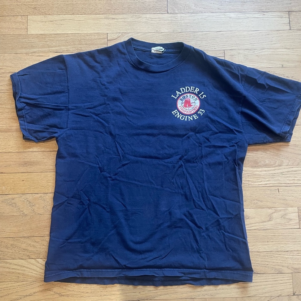 Worn Fire Department T-Shirt
